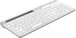 A4 Tech FBK25 (Q) Türkçe FN-Multimedya Bluetooth & 2.4Ghz Nano Kablosuz Klavye, Beyaz