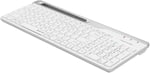 A4 Tech FBK25 (Q) Türkçe FN-Multimedya Bluetooth & 2.4Ghz Nano Kablosuz Klavye, Beyaz