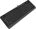 A4 TECH FK10 Q USB Türkçe FN-Multimedya Klavye,Siyah/Gri