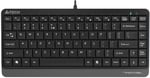 A4 Tech FK11 Q Türkçe Usb Fn-Multimedya Mini Siyah/Gri Klavye