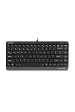 A4 Tech FK11 Q Türkçe Usb Fn-Multimedya Mini Siyah/Gri Klavye