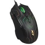 A4 Tech X89 SİYAH-LABİRENT OPTİK 2400 DPI Gamer Mouse