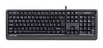 A4tech A4 TECH FK10 F USB Türkçe FN-MULTİMEDYA Siyah/Gri Klavye