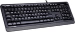 A4tech A4 TECH FK10 F USB Türkçe FN-MULTİMEDYA Siyah/Gri Klavye