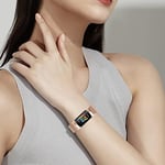 Abanen Fitbit Charge 5 için Paslanmaz Çelik Örgü Bant, Hızlı Çıkarılan Metal Ayarlanabilir Kadın ve Erkek Bileklik Kayışı Fitbit Charge 5 Gelişmiş Takip Cihazı ile Uyumlu