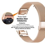 Abanen Fitbit Charge 5 için Paslanmaz Çelik Örgü Bant, Hızlı Çıkarılan Metal Ayarlanabilir Kadın ve Erkek Bileklik Kayışı Fitbit Charge 5 Gelişmiş Takip Cihazı ile Uyumlu