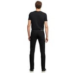 AC&Co / Altınyıldız Classics 360 Derece Her Yöne Esneyen Slim Fit Dar Kesim Diyagonal Desenli Pantolon, Renk Siyah, Beden 52