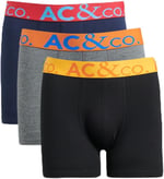 AC&Co / Altınyıldız Classics 3'lü Boxer Paketi, Renk Siyah-Laci-Antrasit, Beden M