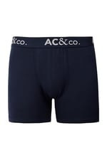 AC&Co / Altınyıldız Classics Desenli Pamuklu Esnek 3'lü Boxer Paketi, Renk Lacivert-Yeşil, Beden L
