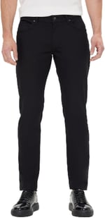 AC&Co/Altınyıldız Classics 360 Derece Her Yöne Esneyen Slim Fit Dar Kesim Diyagonal Desenli Pantolon, Renk Siyah, Beden 46