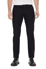 AC&Co/Altınyıldız Classics 360 Derece Her Yöne Esneyen Slim Fit Dar Kesim Diyagonal Desenli Pantolon, Renk Siyah, Beden 46
