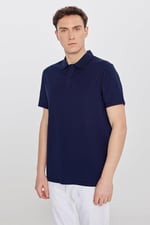 AC&Co/Altınyıldız Classics Erkek Çekmeyen Pamuklu Kumaş Slim Fit Dar Kesim Kıvrılmaz Polo Yaka Tişört, Model Kodu:4A4820200047