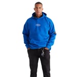 AC&Co/Altınyıldız Classics Oversize Fit Bol Kesim Kapüşonlu İçi Polarlı Pamuklu Sweatshirt