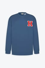 AC&Co/Altınyıldız Classics Oversize Fit Bol Kesim Harvard Lisanslı 3 İplik Pamuklu Bisiklet Yaka Sweatshirt