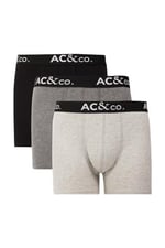 AC&Co/Altınyıldız Classics Pamuklu Esnek 3'lü Boxer Paketi