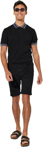 AC&Co/Altınyıldız Classics Slim Fit Dar Kesim Pamuklu Esnek Denim Şort