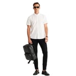 AC&Co/Altınyıldız Classics Slim Fit Dar Kesim Düğmeli Yaka Pamuklu Keten Gömlek Regular fit Erkek,Dokuma Yetişkin