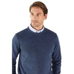 AC&Co/Altınyıldız Classics Standart Fit Normal Kesim Bisiklet Yaka Jakarlı Triko Kazak