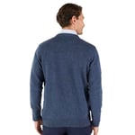 AC&Co/Altınyıldız Classics Standart Fit Normal Kesim Bisiklet Yaka Jakarlı Triko Kazak