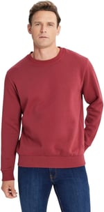 AC&Co/Altınyıldız Classics Standart Fit Normal Kesim İçi Polarlı Bisiklet Yaka Sweatshirt