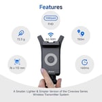 Accsoon CineView Nano BİR küçük, daha hafif kablosuz CineView sistemi. HD 1080p60 HDMI sinyali HDMI bağlantısı üzerinden sinyali kablosuz olarak aktarır