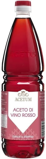 Acetum Kırmızı Şarap Sirkesi 1 L