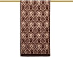 Acı Kahve Damask Desen İpek Fular