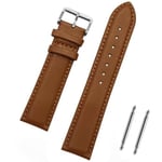 Açık Kahverengi Taba Saat Kordonu Kayış 18-20-22-24mm CHR1017