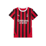 ACM 1899 PUMA ACM Home Jersey Replica Jr Erkek/Unisex Forma, For All Time Red-PUMA Black, 7-8 YAŞ