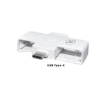 ACS ACR39U-NF II USB-C PocketMate kart okuyucu, eID akıllı kart kompakt Tip-C, beyaz