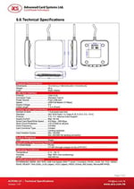 ACS ACR39U-U1 RFID çip smart kart okuyucu