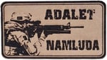 ADALET NAMLUDA Deri PEÇ - Arma - Patch