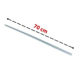 Adana Kebap Şiş Silme Demir 70cm Uzunluk 3mm Kalınlık (10 Adet)