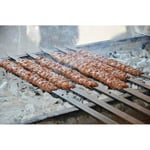 Adana Kebap Şiş Silme Demir 70cm Uzunluk 3mm Kalınlık (10 Adet)