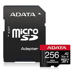 ADATA microSD 256 GB High End UHS-I U3 | + Adaptör