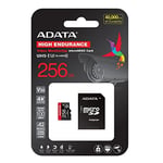 ADATA microSD 256 GB High End UHS-I U3 | + Adaptör