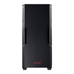 ADATA XPG GÜÇLÜ Orta Boy Bilgisayar Kasası, ATX/Micro ATX, Mini-ITX, Kompakt Boyut, Temperli Cam Yan Panel, I/O USB 3.0 Bağlantı Noktası, Siyah