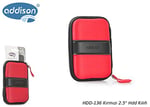 Addison Adisson HDD-136 Harddisk Kılıfı, Kırmızı, 2.5