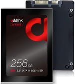Addlink 256GB 510-400 MB/s 2.5” SATA III 6Gb/s SSD AD256GBS20S3S - Seçenekler: 256GB, 512GB, 1TB, 120GB