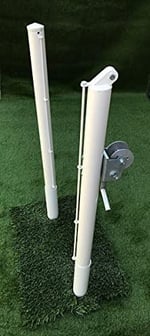 Adelinspor Via Ankrajlı Gerdirme Aparatlı Sabit Tenis Direği