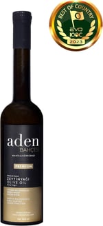 Aden Bahçesi Premium Trilye Erken Hasat Soğuk Sıkım Natürel Sızma Zeytinyağı 500 ml Cam Şişe - 2023 Türkiye'nin En İyisi Ödüllü - 393 Yüksek Polifenol - 0.15 Asit - Sofralık -%100 Doğal-Vegana Uygun