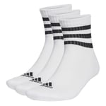 adidas 3-Stripes cushioned sportswear Mid Cut 3P Çorap