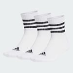 adidas 3-Stripes cushioned sportswear Mid Cut 3P Çorap