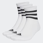 adidas 3-Stripes cushioned sportswear Mid Cut 3P Çorap