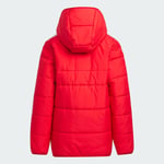 adidas 3-Stripes Padded Jacket Kids, Better Scarlet, 7-8 Yaş