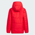 adidas 3-Stripes Padded Jacket Kids, Better Scarlet, 7-8 Yaş