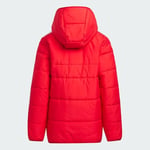 adidas 3-Stripes Padded Jacket Kids, Better Scarlet, 7-8 Yaş