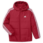 adidas 3-Stripes Padded Jacket Kids, Better Scarlet, 7-8 Yaş