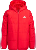adidas 3-Stripes Padded Jacket Kids, Better Scarlet, 7-8 Yaş