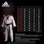 adidas Adi Start II Siyah V Yaka Siyah Kuşak Tekvando Dobok Üniforma